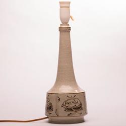 Kähler keramik bordlampe, m signatur