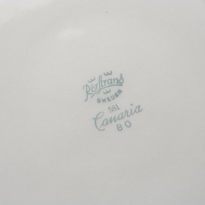 Rörstrand Canaria tallerken, Ø 23,8 cm
