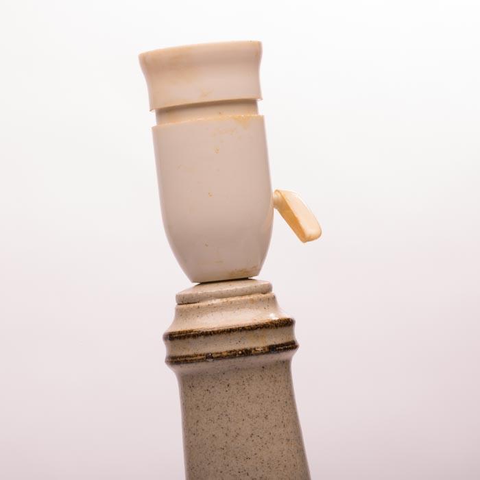 Kähler keramik bordlampe, m signatur